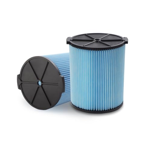 2 Pack Replacement VF4000 Filter for Ridgid Shop Vac Filter 5