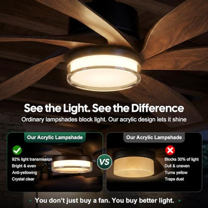 604 Smart Ceiling Fan with Light