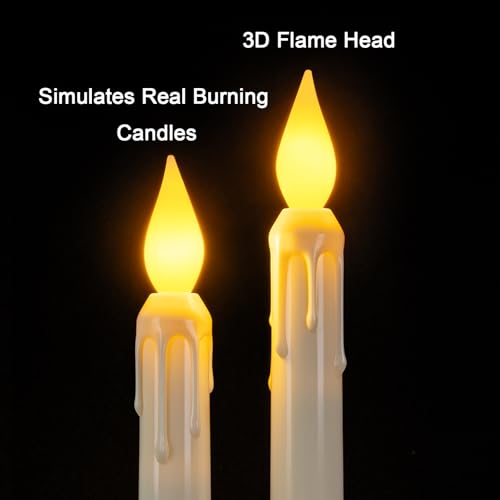 6 Pcs Sensor Dawn to Dusk Window Candles