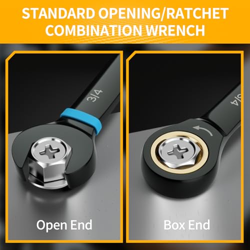 Flex Head Ratcheting Wrench Set