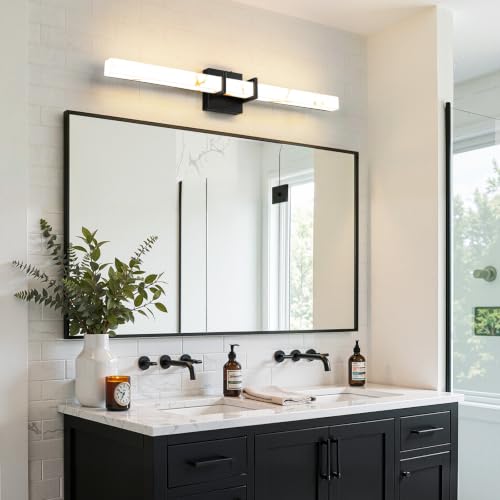 Modern Bathroom Vanity Light 30 inch (Black / 30 Inch)