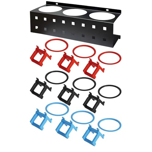 Wall Mount Spray Bottle Holder Rack Spray Can Organizer Storage