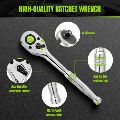 3 8" Drive Ratchet Wrench (3/8")