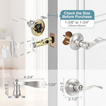 Privacy Door Levers Interior Door Handles