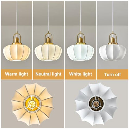 Fabric Pendant Light