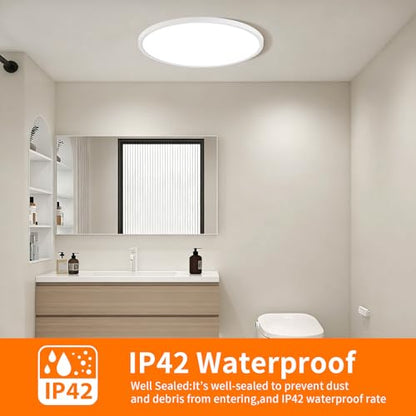 15.8inch Dimmable LED Flush Mount Ceiling Light