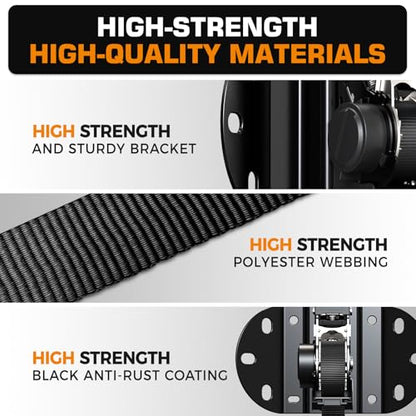 Retractable Ratchet Straps for 2015