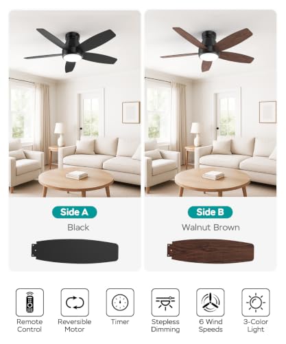52 Inch Ceiling Fans with Lights