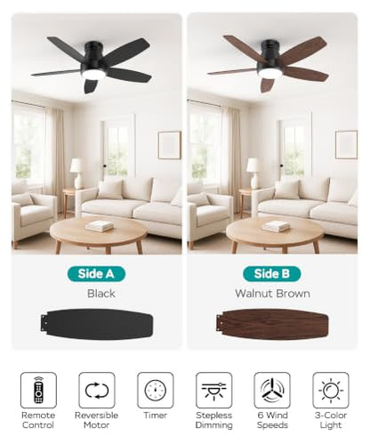 52 Inch Ceiling Fans with Lights