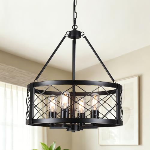 Black Farmhouse Chandelier