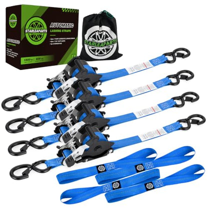 Retractable Ratchet Straps