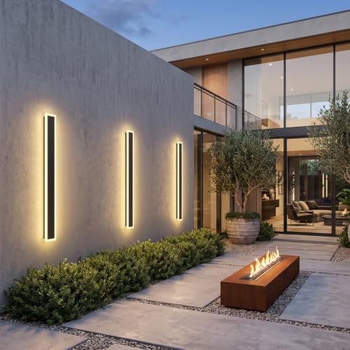 2 Pack Led Outdoor Wall Light