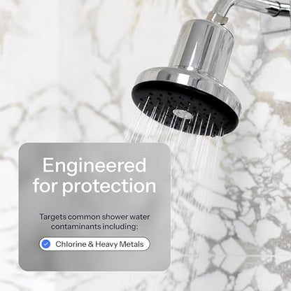 Filtered Showerhead for Hard Water (Polished Chrome)