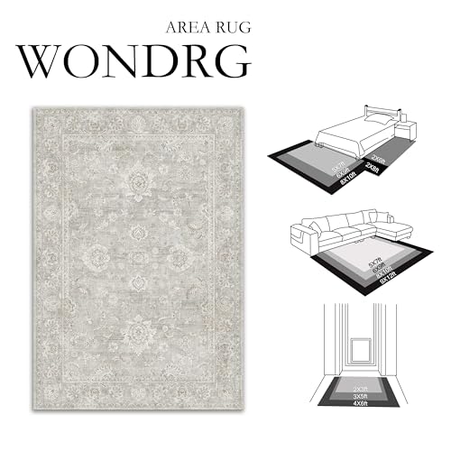 9x12 Grey Neutral Area Rug (Grey / 9' x 12' (Rectangular))