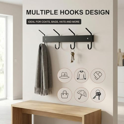 Wall Mount Purse & Coat Rack 2 Pack