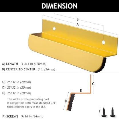 Under Cabinet Foot Pull