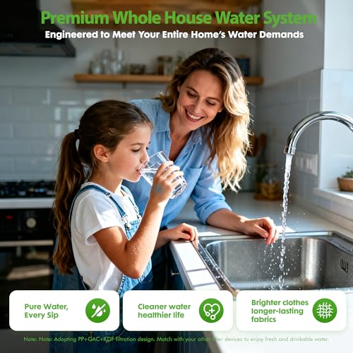 2 Stage Whole House Water Filter System