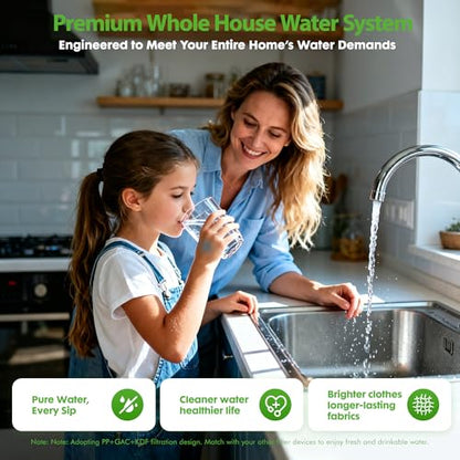 2 Stage Whole House Water Filter System
