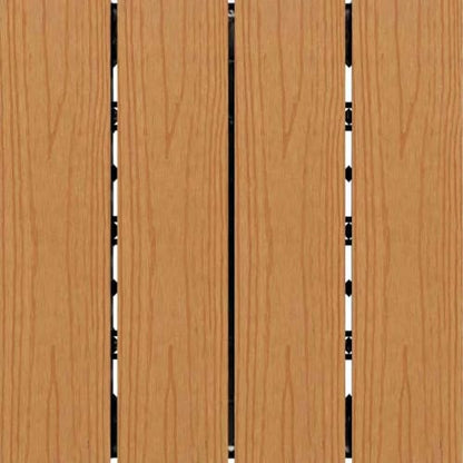 12" x 12" Interlocking WPC Decking Tiles