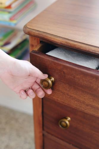 6 Pack Zinc Alloy Cabinet Knobs Solid Hardware