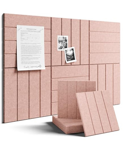 Felt Bulletin Board Tiles Large 48" x 36" Cork Board Alternative