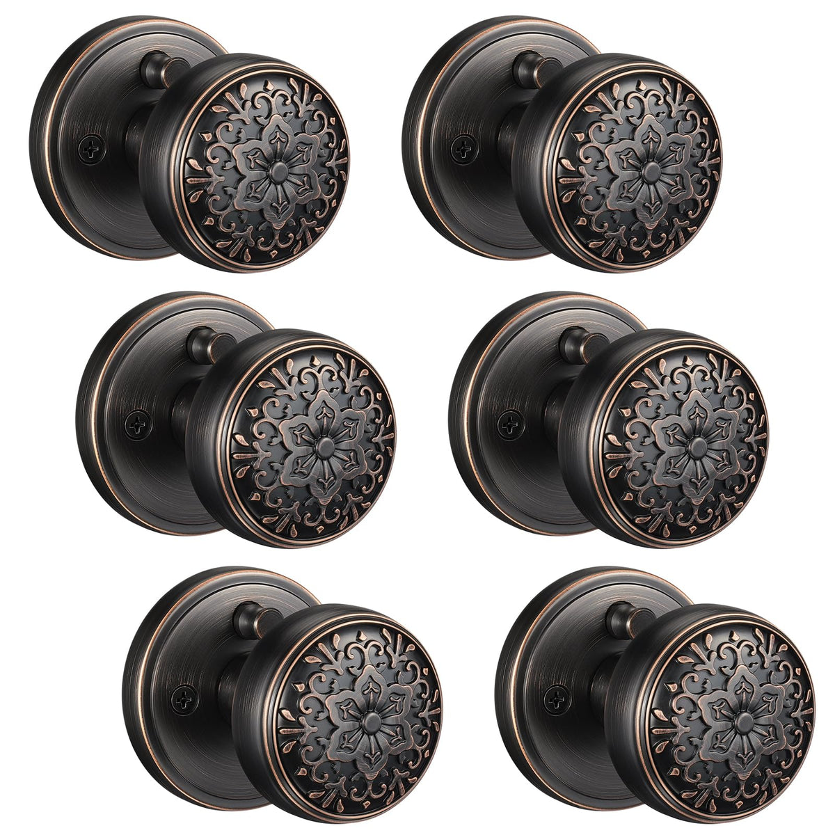 Oil Rubbed Bronze Door Knobs (Oil Rubbed Bronze)