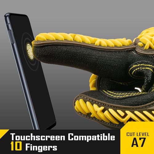 A7 Cut Resistant Work Gloves with TPR