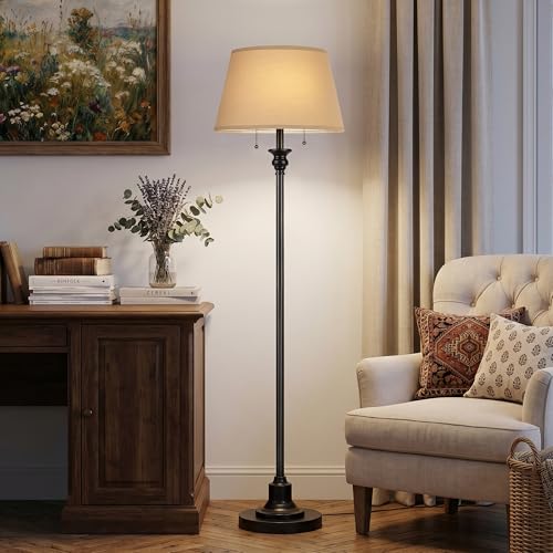 2 Light Floor Lamp for living room