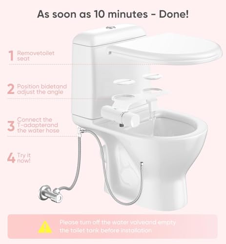 Ultra Slim Bidet Attachment