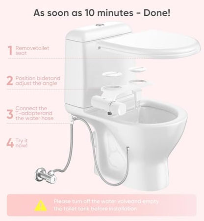 Ultra Slim Bidet Attachment