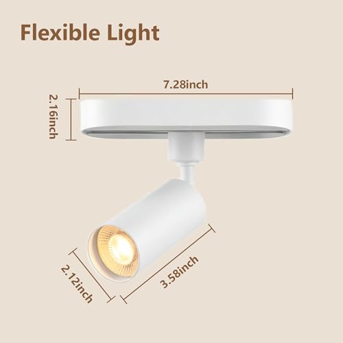 Dimmable 3CCT LED Track Lighting Kit