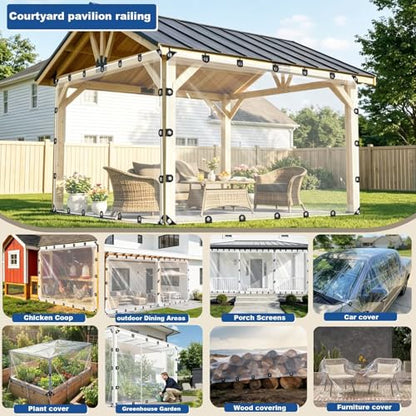 Clear Tarp 4x6ft
