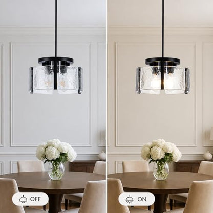 Drum Glass Chandelier