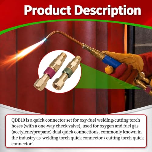 Oxy Acetylene Torch Quick Connects Fittings
