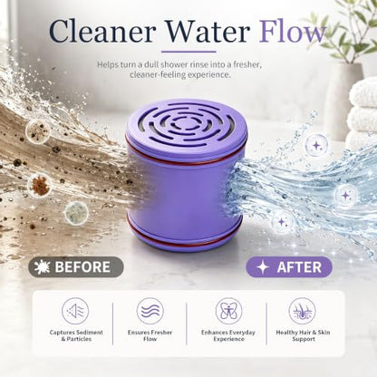 Filter Cartridge compatible with Lucinn Pro Filtered Shower Head