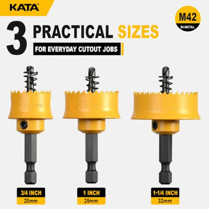 Impact Hole Saw Set