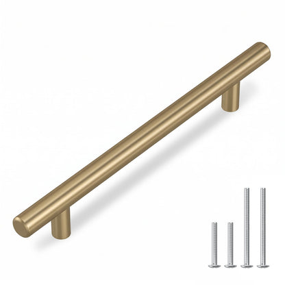 15Pack 5in Cabinet Handles Champagne Bronze Kitchen Cabinet Pulls Drawer Pulls for Dresser Drawers (5in hole centers / Champagne Bronze)