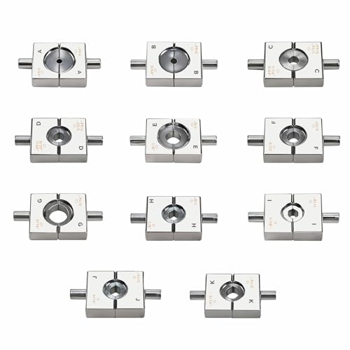 11 Pairs Wire Rope Swaging Dies Set for YQK (Wire Rope DIE)