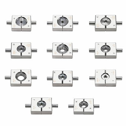 11 Pairs Wire Rope Swaging Dies Set for YQK (Wire Rope DIE)