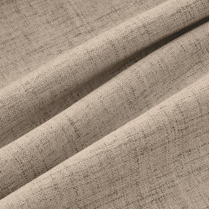 100% Blackout Linen Curtains 2 Panels Set for Bedroom Solid Luxury Decor Thermal Insulation Room Darkening Back Tab Rod Pocket Drapes for Living Room Nursery