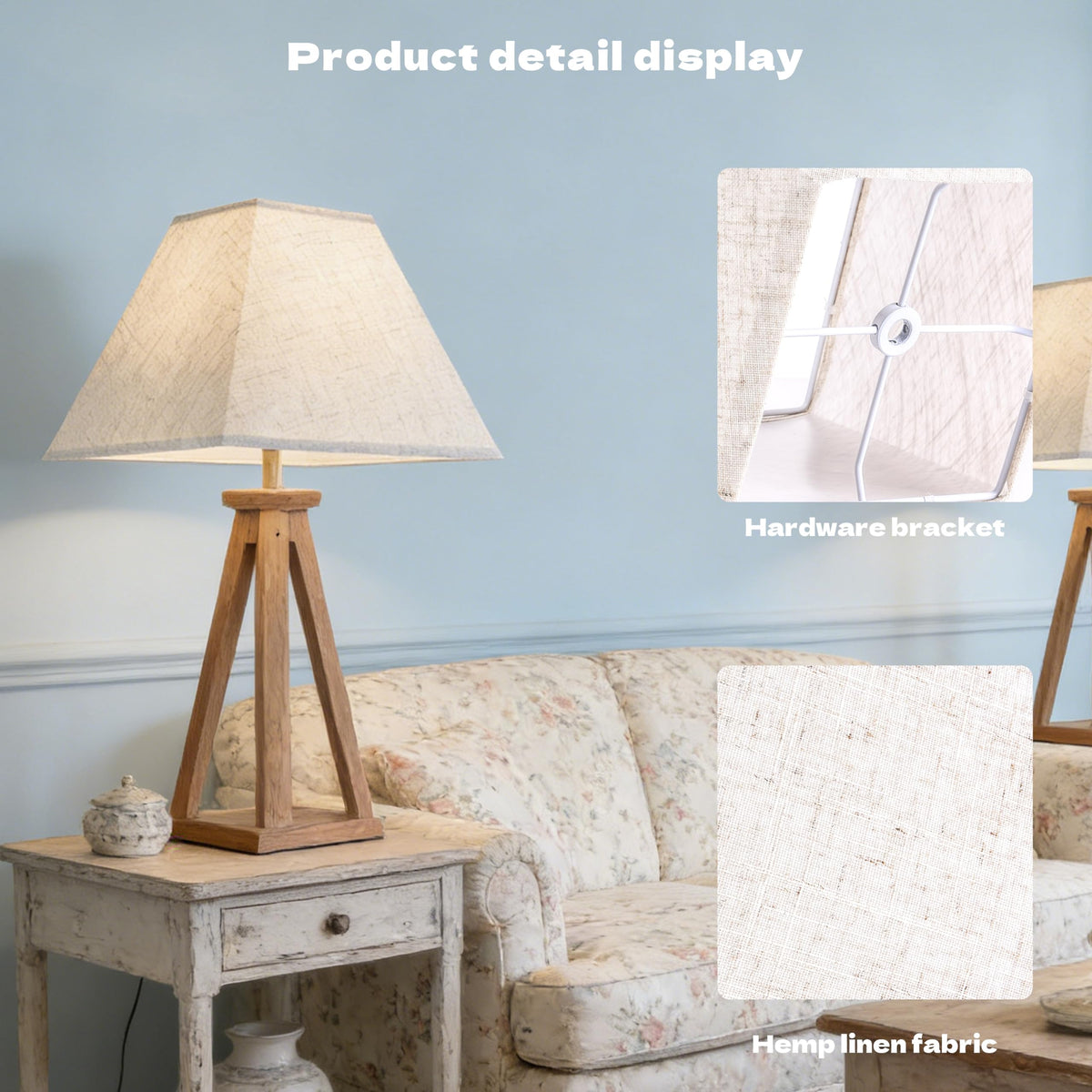 Beige Lamp Shades Set of 2 6" x 13" x 10" Bell Lampshade (Beige / 6*13*10in)