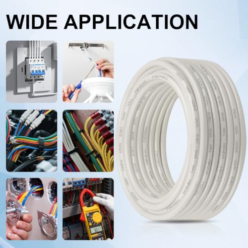 THHN Wire 4 Gauge 100FT (White / 4AWG 100FT)