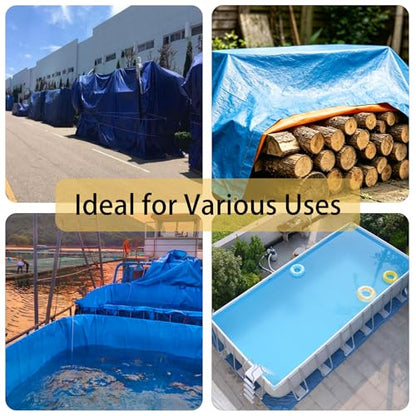 Multipurpose Tarp Waterproof Heavy Duty Tarpaulin for Camping