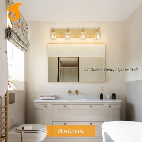 Crystal Vanity Light Bathroom Wall Light