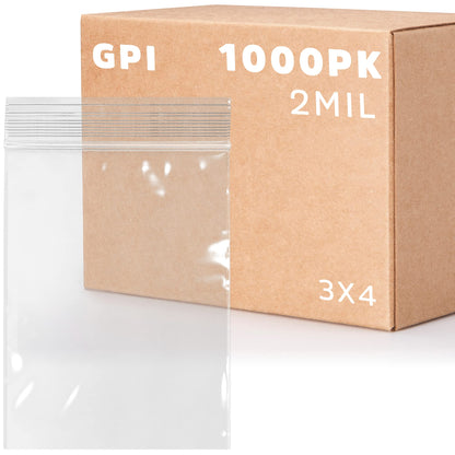 3" x 4" Zip Bags (3" x 4")