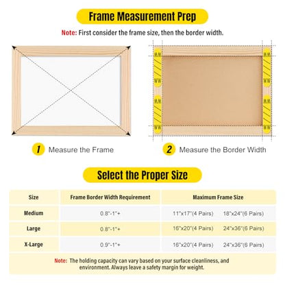 Picture Hanging Strips Heavy Duty