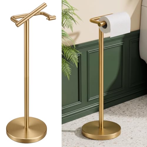 Freestanding Toilet Paper Holder Stand Free Standing