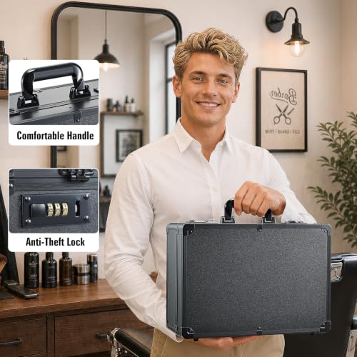 Barber Accessory Case Profesional Barbers Briefcase Tool Case