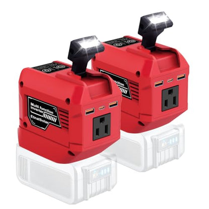 250W Power Inverter Compatible with 18V Battery