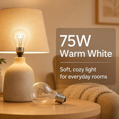 Incandescent Light Bulbs 75 watt